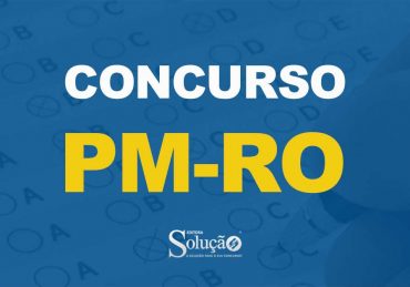 Concurso PM-RO - A banca organizadora do certame que irá ofertar 20 vagas, já está definida. O Edital sairá publicado em breve