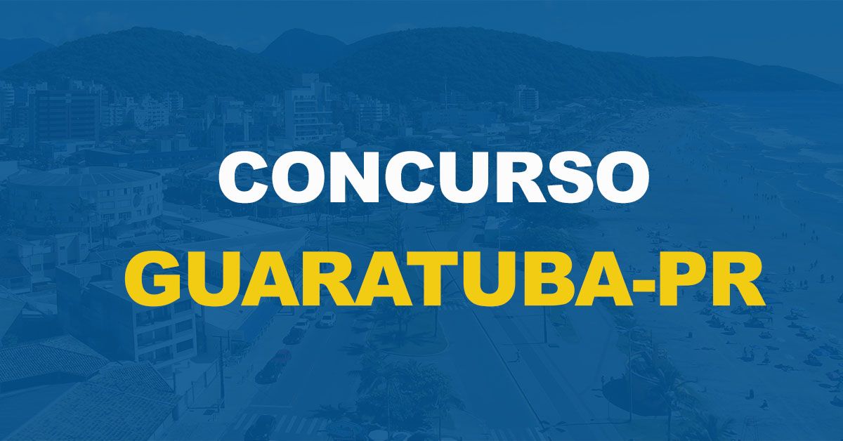 Prefeitura de GuaratubaPR 874 vagas abertas  Editora Solução