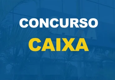 Fachada da Caixa, fundo azul