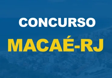 Paisagem da cidade de Macaé, fundo azul