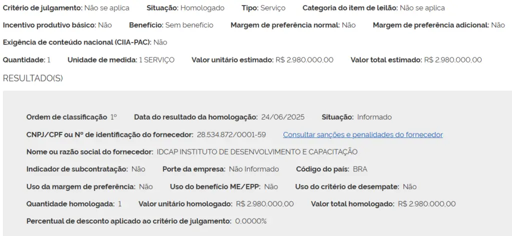 INDEPAC será a banca do concurso IASES