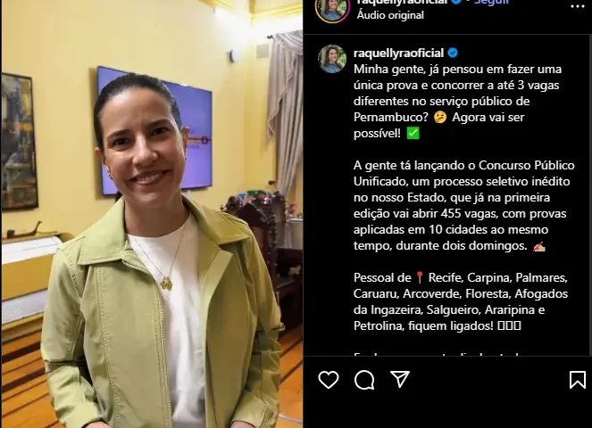 Edital do concurso Unificado PE em breve