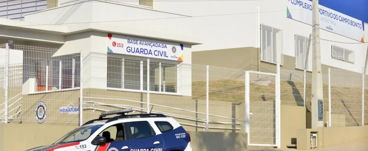 Posto da guarda municipal do Concurso Prefeitura de Indaiatuba