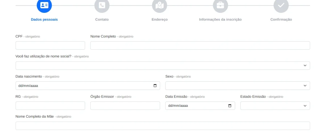 Concurso SES SC: Passo a passo para fazer a inscrição!