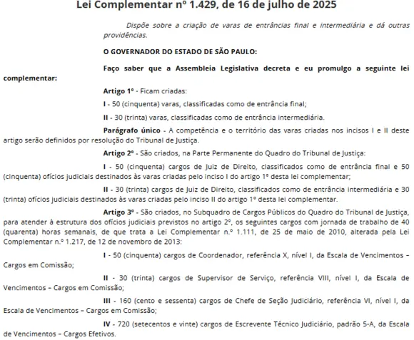 Novo concurso TJ SP Escrevente em breve