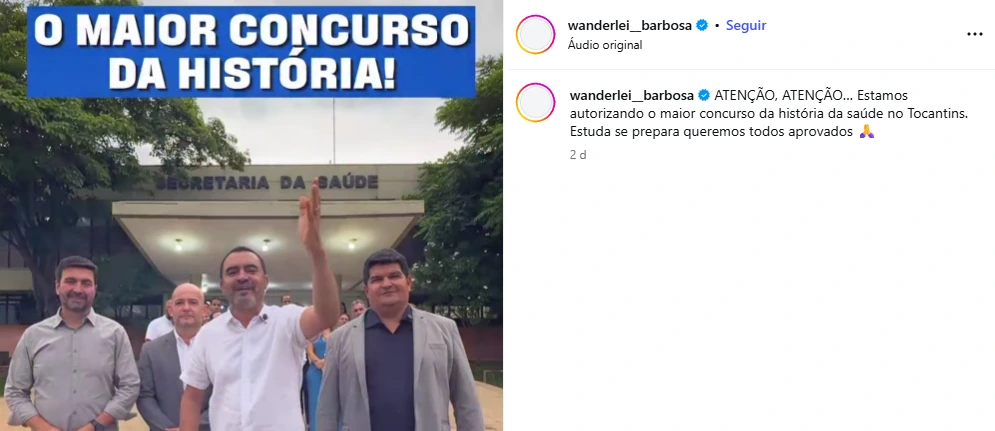 Concurso SES TO está autorizado!