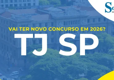 Novo concurso TJ SP