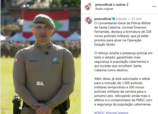 Está definida a banca do concurso PM SC
