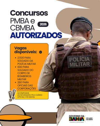 O concurso Bombeiros BA está autorizado
