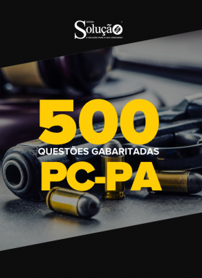 Caderno de Questões PC-PA - 500 Questões Gabaritadas - Imagem 1