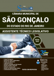 Capa Apostila Câmara de São Gonçalo - RJ - Assistente Técnico Legislativo