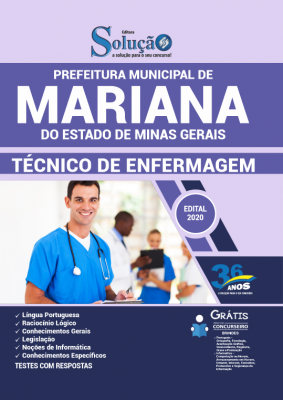 Apostila Prefeitura de Mariana - MG - Técnico de Enfermagem - Imagem 1