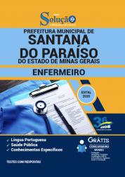 Capa Apostila Prefeitura de Santana do Paraíso - MG - Enfermeiro