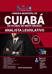 Capa Apostila Câmara de Cuiabá - MT - Analista Legislativo