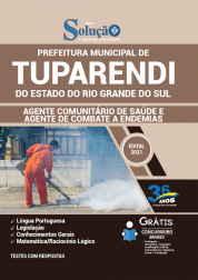 Capa Apostila Prefeitura de Tuparendi - RS - Agente Comunitário de Saúde e Agente de Combate a Endemias