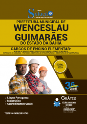 Capa Apostila Prefeitura de Wenceslau Guimarães - BA - Ensino Elementar