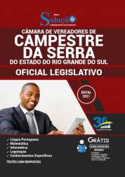 Capa Apostila Câmara de Campestre da Serra - RS - Oficial Legislativo