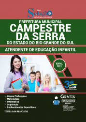 Capa Apostila Prefeitura de Campestre da Serra - RS - Atendente de Educação Infantil
