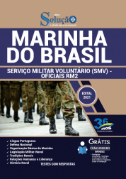 Capa Apostila Marinha do Brasil - Serviço Militar Voluntário (SMV) - Oficiais RM2