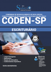 Capa Apostila CODEN-SP - Escriturário