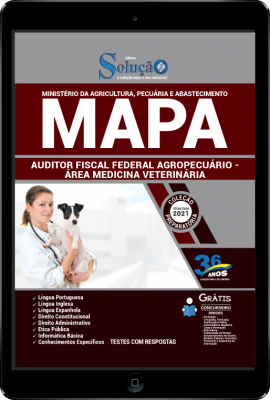 Apostila MAPA em PDF - Auditor Fiscal Federal Agropecuário - Área Medicina Veterinária - Imagem 1