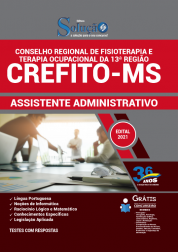 Capa Apostila CREFITO-MS - Assistente Administrativo