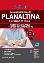 Capa Apostila Câmara de Planaltina - GO - Técnico Legislativo - Técnico Administrativo
