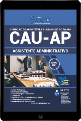 Apostila CAU-AP em PDF - Assistente Administrativo - Imagem 1