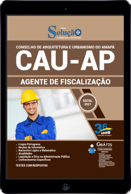 Apostila CAU-AP em PDF - Agente de Fiscalização - Imagem 1