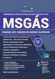 Capa Apostila MSGÁS - Comum aos Cargos de Ensino Superior