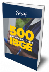 Capa 500 Questões IBGE (Cespe) - Gabaritadas
