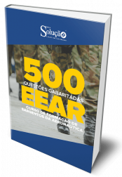 Capa 500 Questões EEAR (Curso de Formação de Sargentos da Aeronáutica) - Gabaritadas