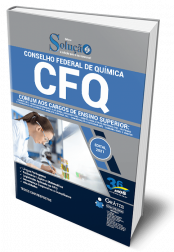 Capa Apostila CFQ (Conselho Federal de Química) - Comum aos Cargos de Ensino Superior