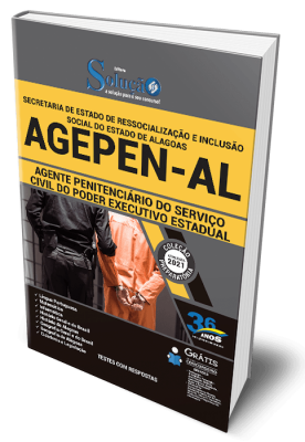 Apostila AGEPEN-AL - Agente Penitenciário do Serviço Civil do Poder Executivo Estadual - Imagem 1