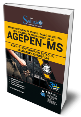 Apostila AGEPEN-MS - Agente Penitenciário Estadual - Segurança e Custódia - Imagem 1