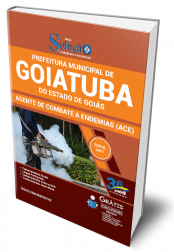 Capa Apostila Prefeitura de Goiatuba - GO - Agente de Combate a Endemias (ACE)