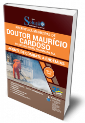 Capa Apostila Prefeitura de Doutor Maurício Cardoso - RS - Agente de Combate a Endemias