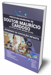 Capa Apostila Prefeitura de Doutor Maurício Cardoso - RS - Atendente de Educação Infantil