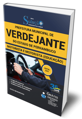 Apostila Prefeitura de Verdejante - PE - Motorista e Motorista (Educação) - Imagem 1