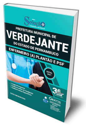 Apostila Prefeitura de Verdejante - PE - Enfermeiro(a) Plantão e Enfermeiro(a) PSF - Imagem 1