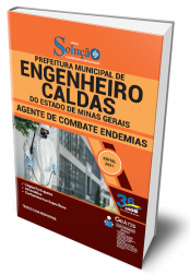 Capa Apostila Prefeitura Engenheiro Caldas - MG - Agente de Combate Endemias