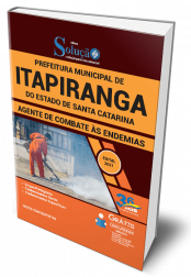 Capa Apostila Prefeitura de Itapiranga - SC - Agente de Combate às Endemias