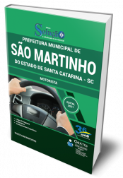 Capa Apostila Prefeitura de São Martinho - SC - Motorista
