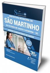 Capa Apostila Prefeitura de São Martinho - SC - Agente Comunitário de Saúde