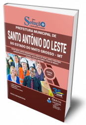 Capa Apostila Prefeitura de Santo Antônio do Leste - MT - Ensino Médio