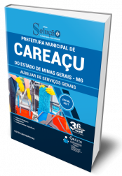 Capa Apostila Prefeitura de Careaçu - MG - Auxiliar de Serviços Gerais