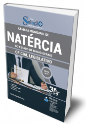 Capa Apostila Câmara de Natércia - MG - Oficial Legislativo