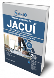 Capa Apostila Câmara de Jacuí - MG - Agente de Serviços Administrativo