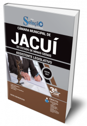 Capa Apostila Câmara de Jacuí - MG - Assistente Legislativo