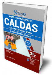 Capa Apostila Prefeitura de Caldas - MG - Auxiliar de Manutenção